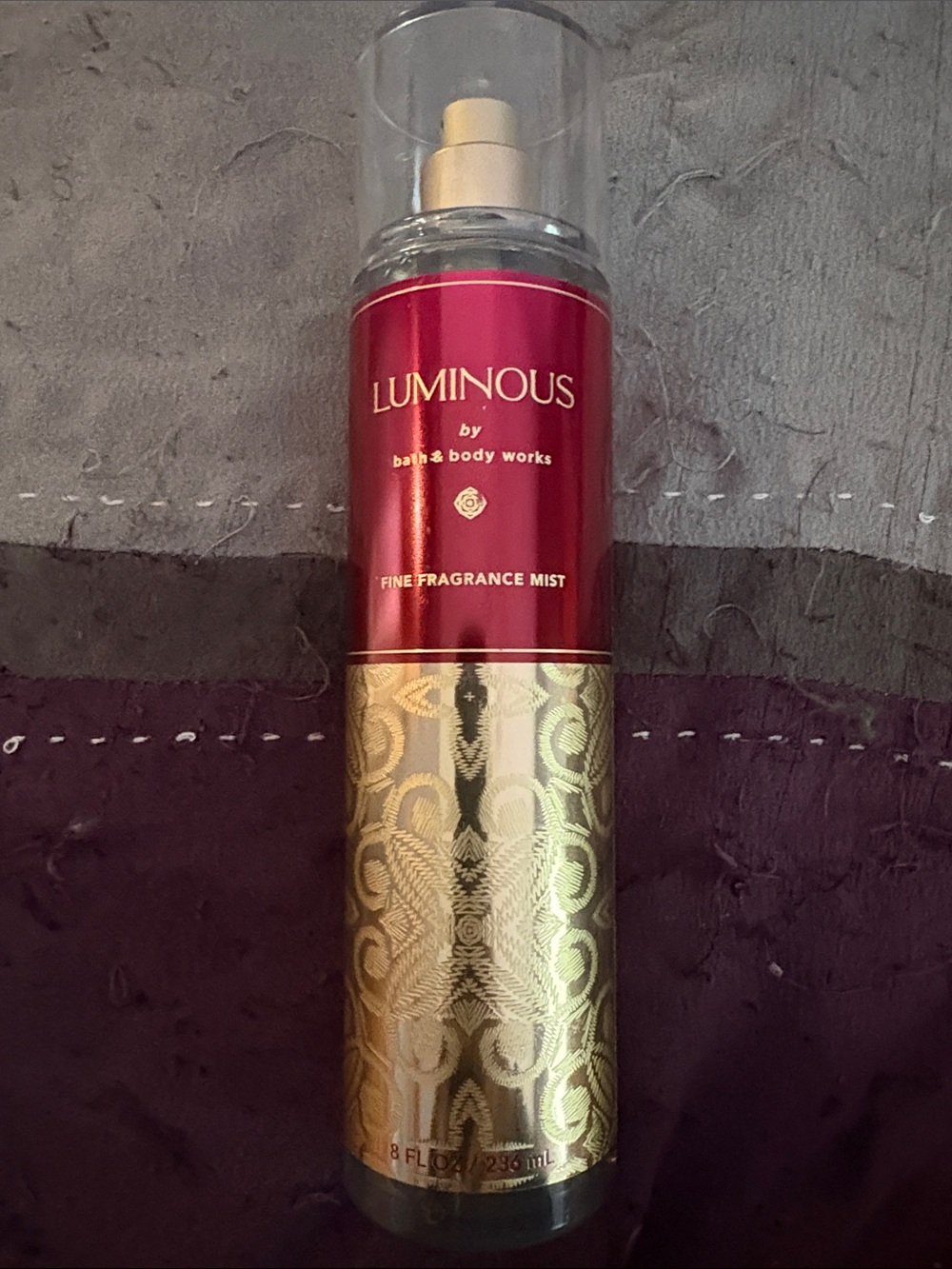Bath & Body Works Luminous Fine Fragrance Mist - Red & Gold Bottle